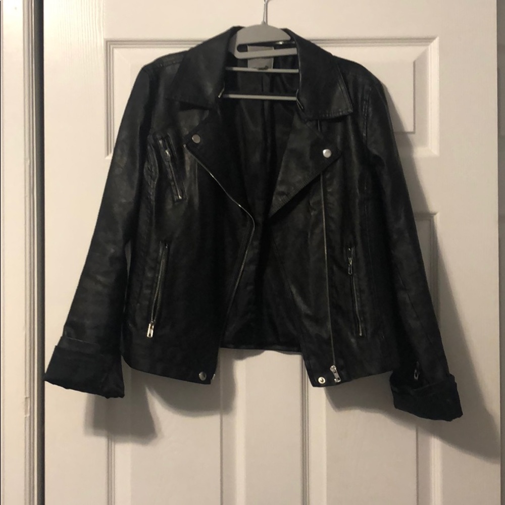 Leather jacket